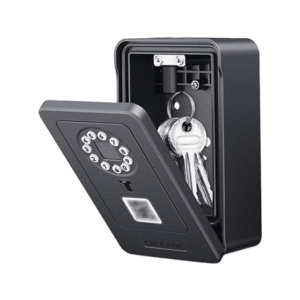 Smart Nøgleboks med Fingeraftryk, Kode og App